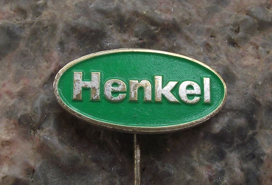 Antique Henkel AG Chemicals Firm German Consumer Goods Company Pin Badge - Badgecrazy