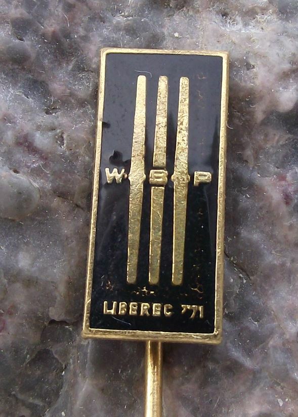1971 WBP International Bicycle Race Mountain Stage Liberec Cycling Pin Badge - Badgecrazy