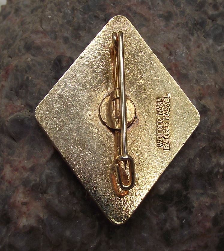 German Lourdes Association of Cologne Germany Christian Pilgrimage Pin Badge - Badgecrazy