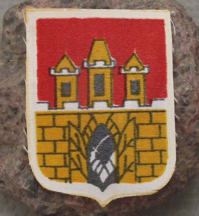Antique Official Prague Prag Crest Coat of Arms Heraldic Sew on Clothes Patch - Badgecrazy