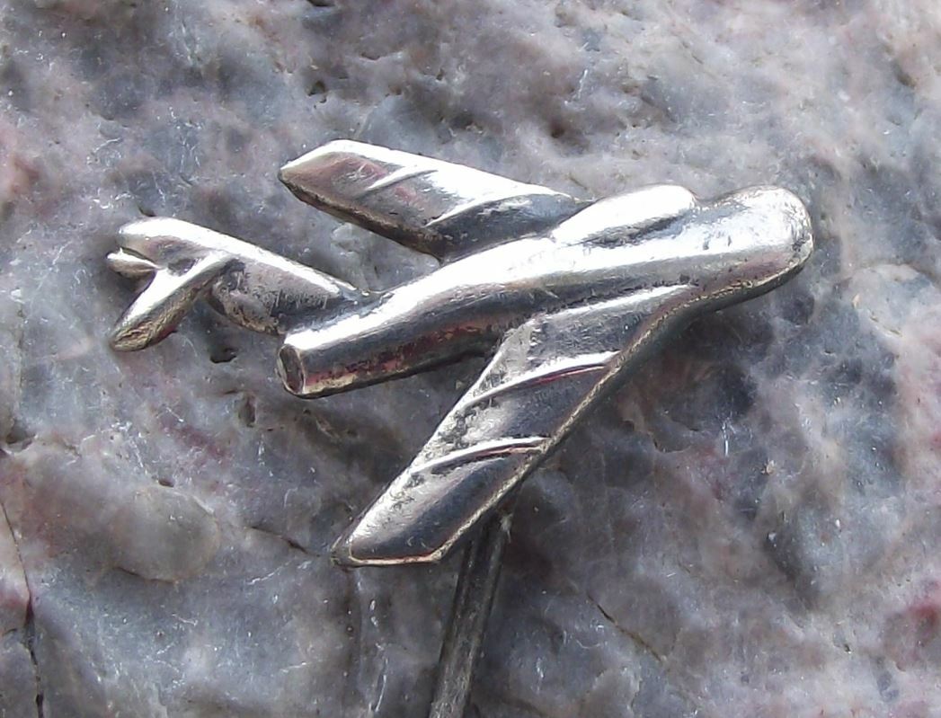 Vintage Mig 15 Fagot Korean War Jet Fighter Czechoslovakia Airforce Pin Badge - Badgecrazy