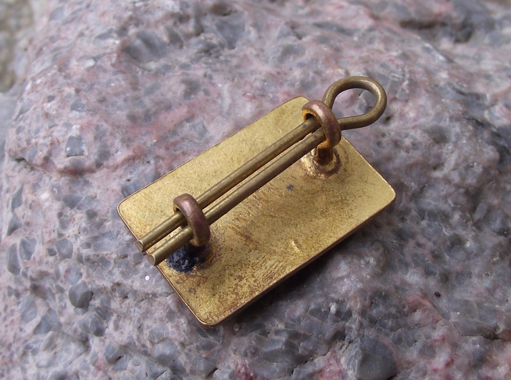 Vintage GLB German Luther Bible Holy Religious Scripture Jacket Pin Badge - Badgecrazy