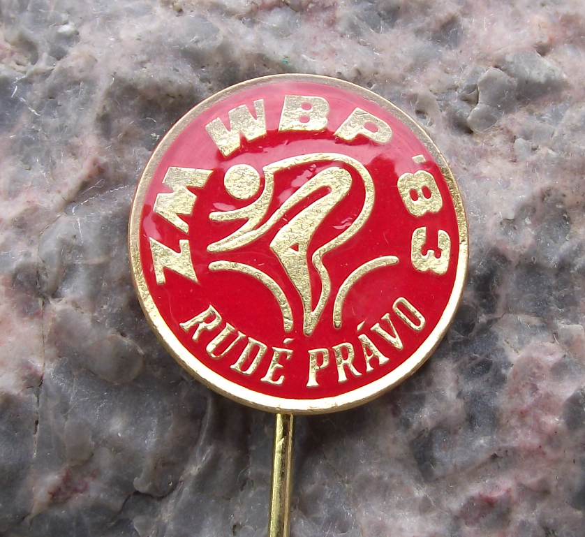 1983 WBP Zavod Miru International Bicycle Road Race Cycle Bike Cycling Pin Badge - Badgecrazy