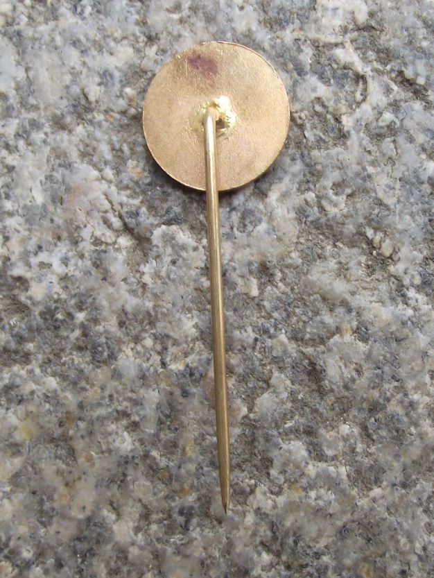 Vintage Button Edible Mushrooms Fungus Mycologist 10th Anniversary Pin Badge - Badgecrazy