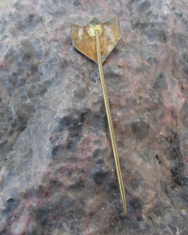 Antique Favorit Czech Sports Racing Bicycles Winged F Logo Cycling Pin Badge - Badgecrazy