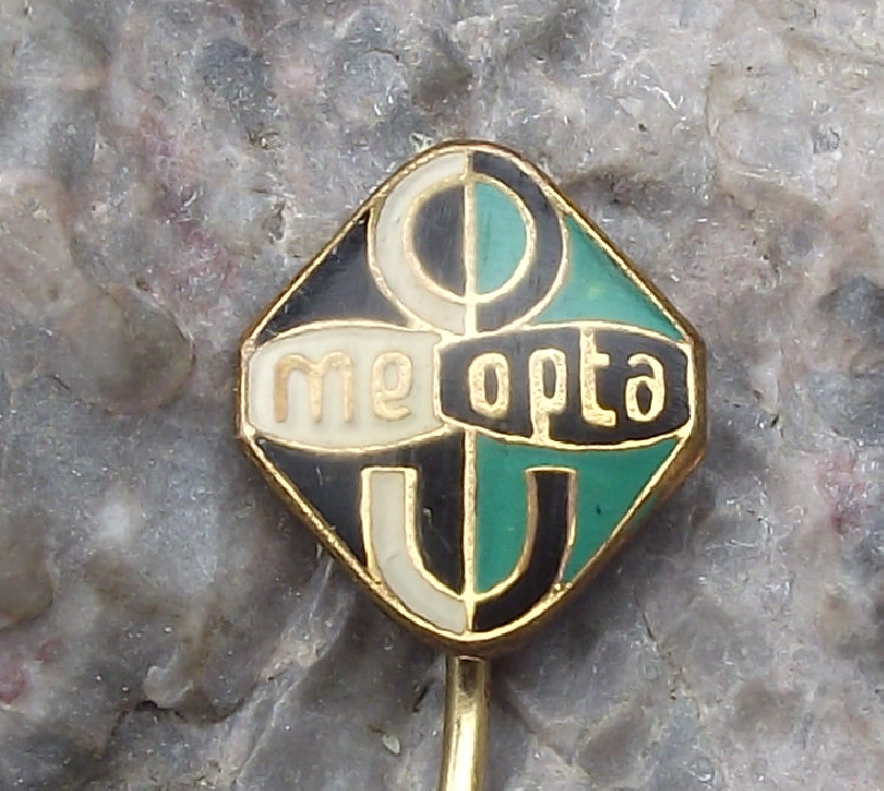 Vintage Meopta Czechoslovakia Camera Maker Pin Badge - Badgecrazy