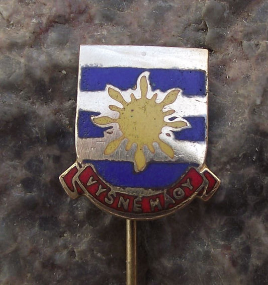 Vysne Hagy Slovakia High Tatra Mountains National Park Ski Resort Pin Badge