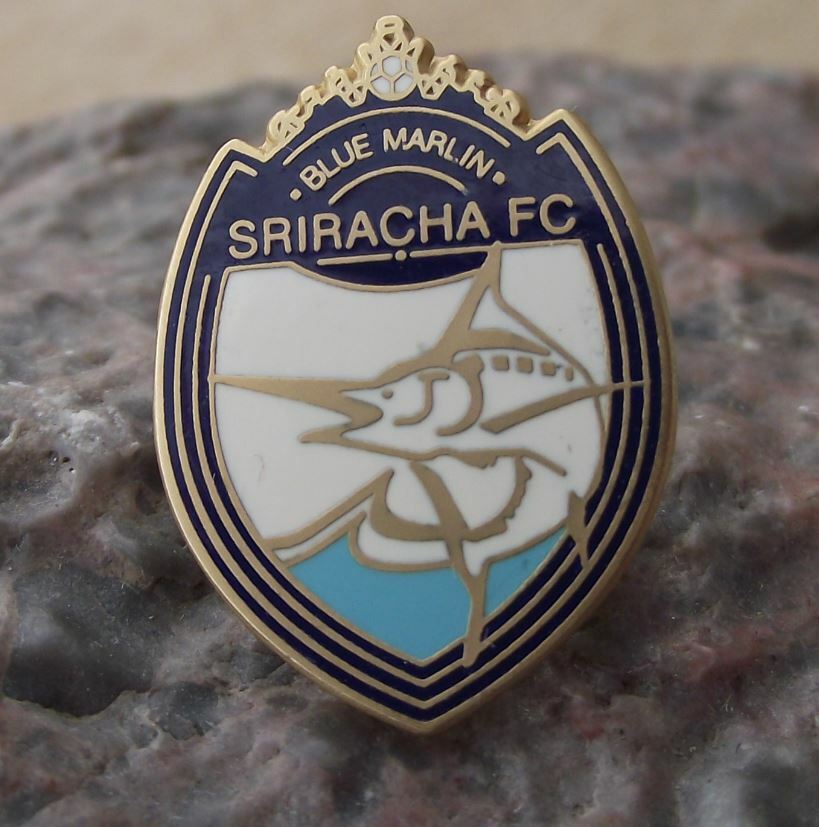 Rare Blue Marlin Sriracha F C Football Club Thailand Thai Soccer Tie Pin Badge - Badgecrazy