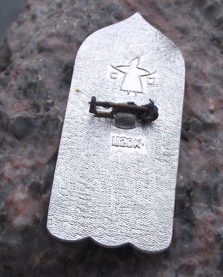 Vintage Saint St Sophia Cathedral Vologda Soviet Union Russian Pin Badge - Badgecrazy