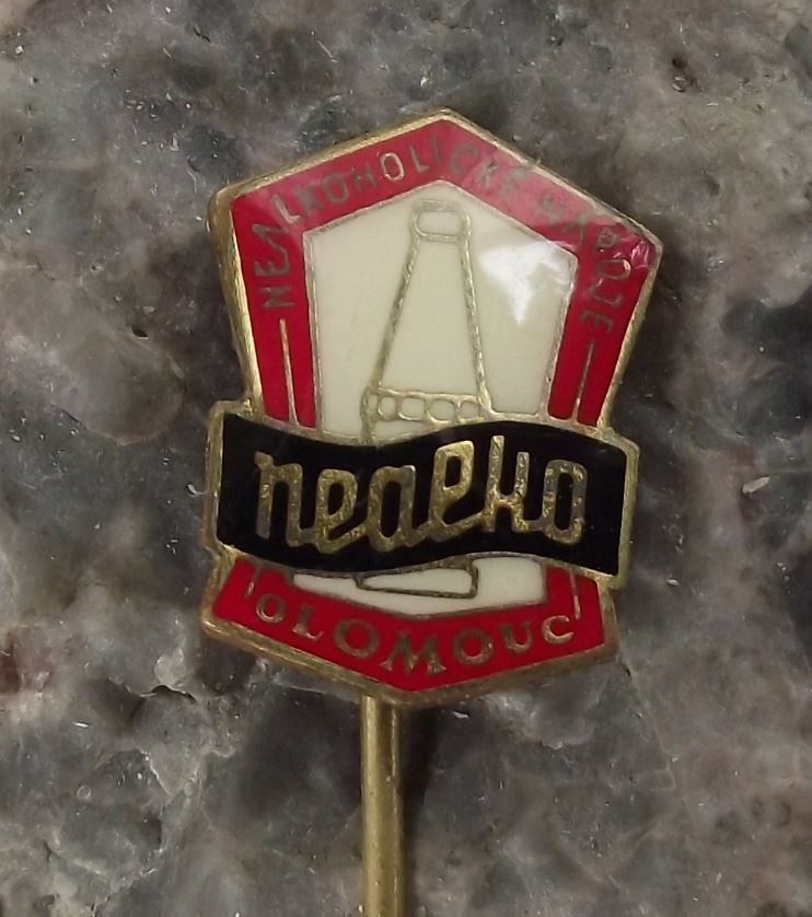 Nealko Pivovar Olomouc Czech Lager Beer Brewery Bottle Pin Badge - Badgecrazy