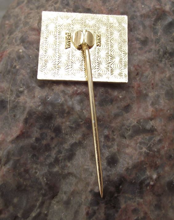 1974 FFP Czech Filmovy Exhibition 25th Communist Workers Film Festival Pin Badge - Badgecrazy