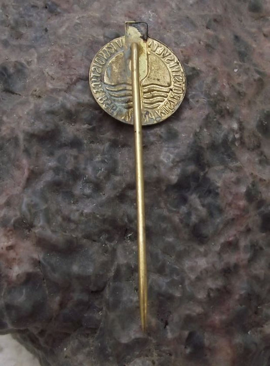 1958 ICF Canoe Sprint World Championships Kayak Czechoslovakia Pin Badge - Badgecrazy