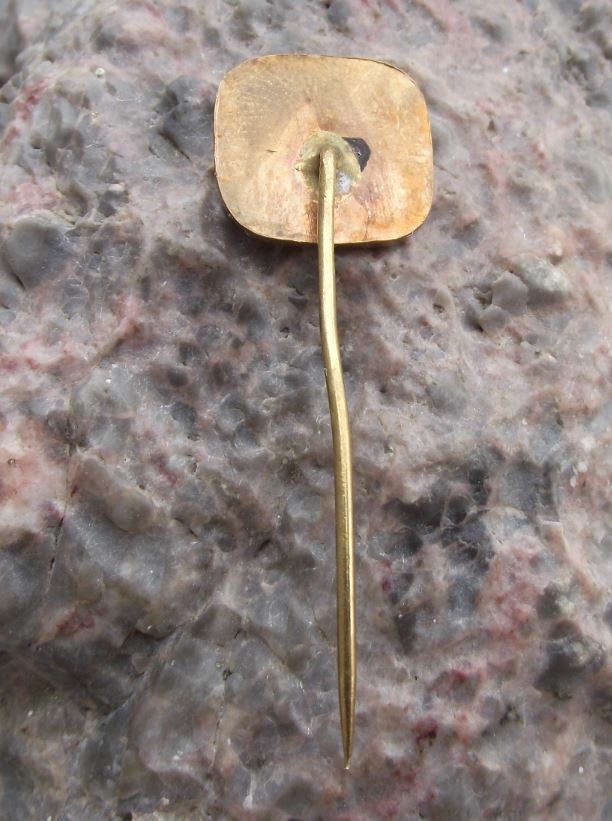 Vintage Veveri Holy Madonna Gothic Castle Czechoslovakia Souvenier Pin Badge - Badgecrazy