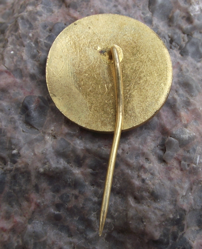 1971 Czechoslovakia Romania Junior Tournament Football Soccer Tie Pin Badge - Badgecrazy