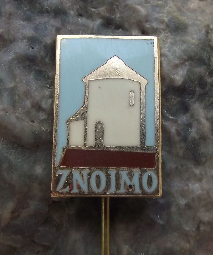 Antique Znojmo Romanesque Rotunda St Saint Catherine Tourist Souvenier Pin Badge - Badgecrazy