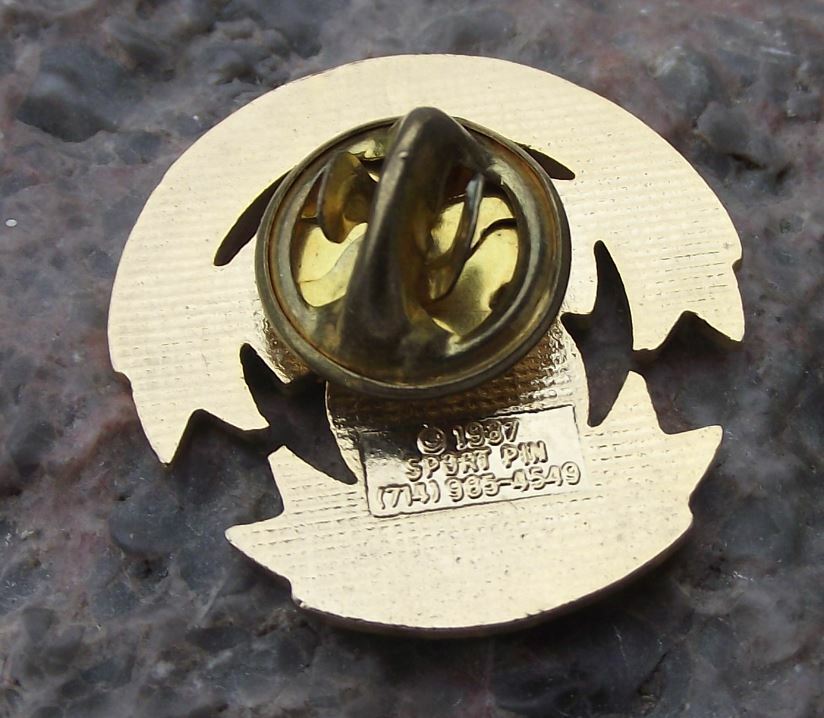 1987 California Soccer USA American Football US National Team Division Pin Badge - Badgecrazy