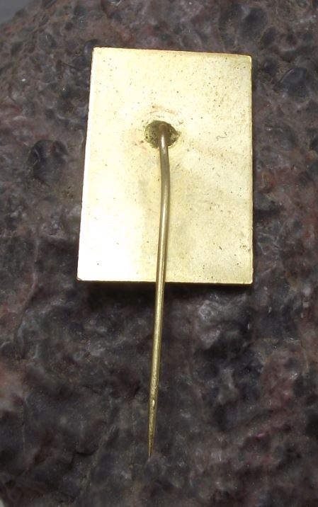 1982 Czechoslovakia Boxing Title Fight Usti nad Labem Glove Lion Pin Badge - Badgecrazy