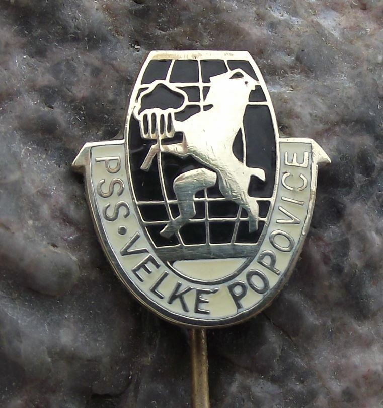 Antique PSS Velke Popovice Kozel Central Czech Brewery Beer Lager Pin Badge - Badgecrazy