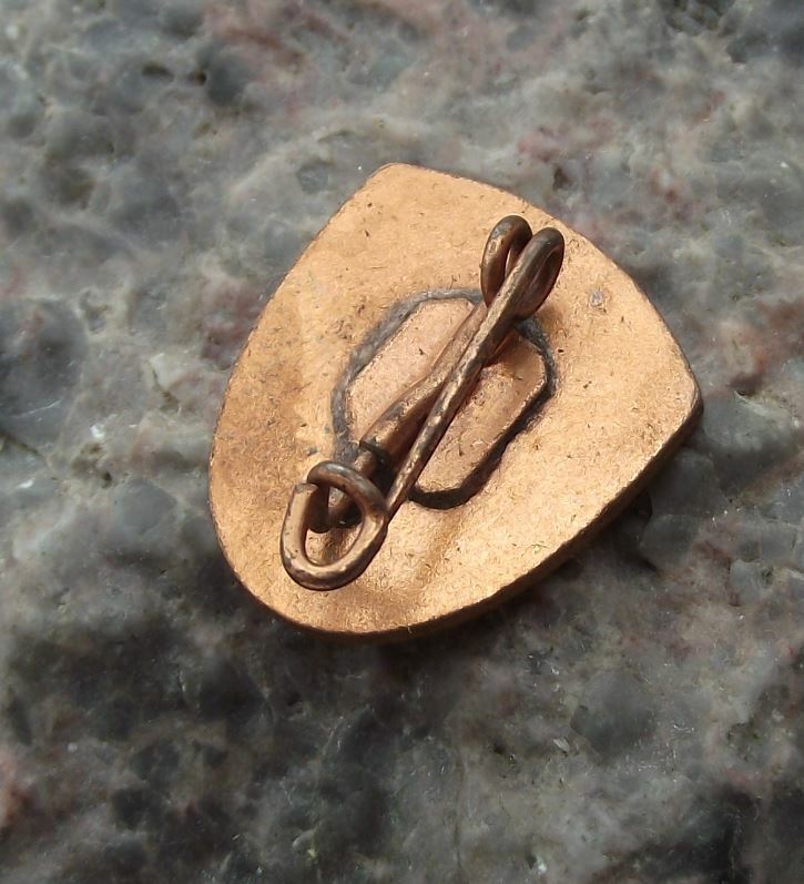 East German DDR GDR Gun Target Marksman Military Shooting Award Pin Badge Bronze - Badgecrazy