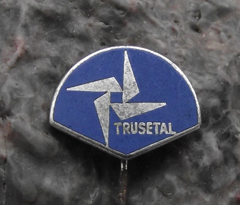 Antique Trusetal Verbandstoffwerk Germany Medical Technology Company Pin Badge - Badgecrazy