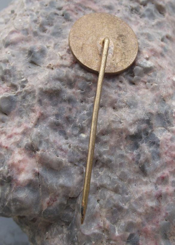Vintage Army Radio Operator Czech Svazarm Reserve RP Level Military Pin Badge - Badgecrazy