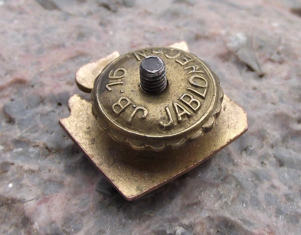 1964 FC WKKF Katowice Football Club Poland 15th Anniversary Soccer Pin Badge - Badgecrazy