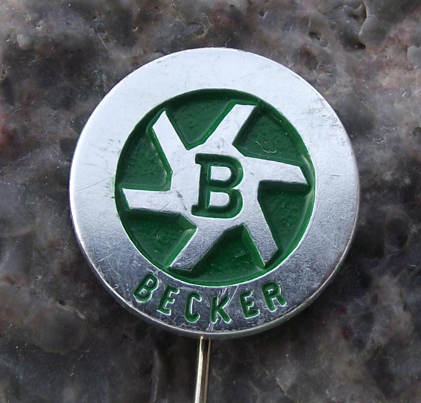 Antique Becker Vakuumpumpen GMBH High Pressure Vacuum Pumps Germany Pin Badge - Badgecrazy