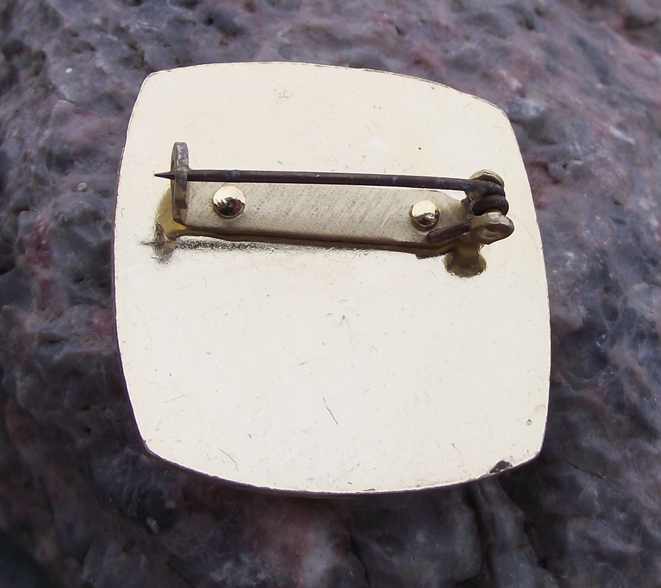 1978 FSM Prague Workers Trade Union 9th Conference Congress Pin Badge - Badgecrazy
