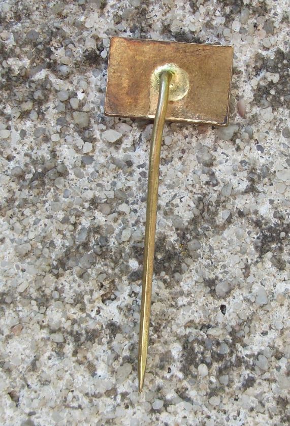 Antique Krivoklat Castle Bohemia Czechoslovakia Palace Czech Tourist Pin Badge - Badgecrazy