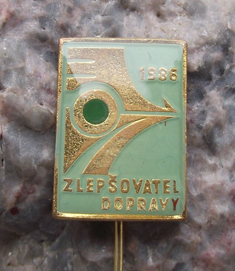 1985 Annual Rail Improvements Conference Ministry of Transport Pin Badge - Badgecrazy