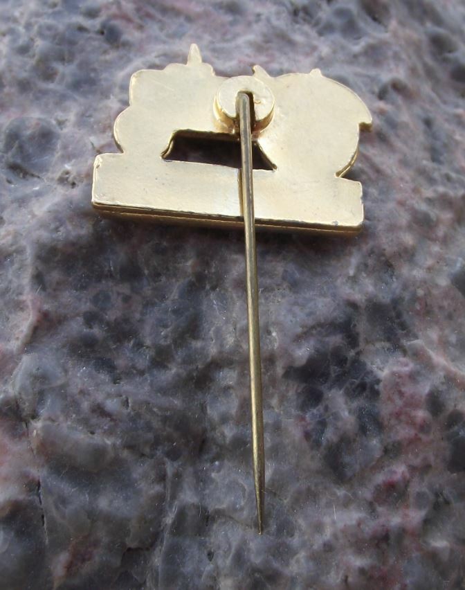 Antique Zetor 50S Agricultural Czech Farming Farm Tractor Pin Badge - Badgecrazy