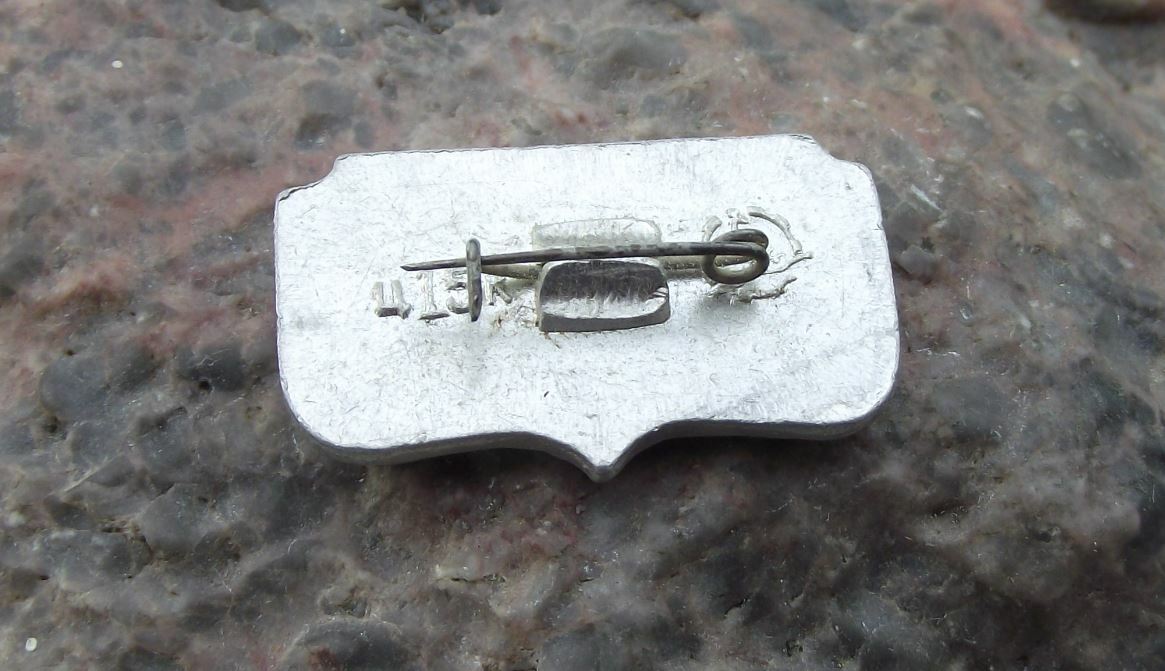 Antique Bayan Class Cruiser Ship Russian Warship 1902 Japan War Pin Badge - Badgecrazy