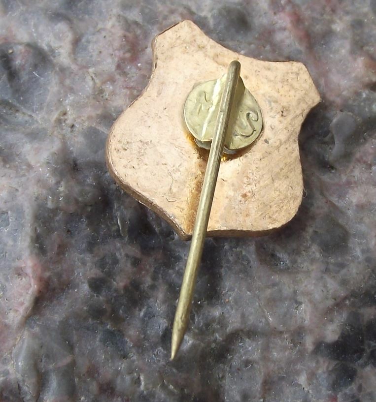 Vintage FCM CS Targoviste Romania Soccer Football Club Shield Pin Badge - Badgecrazy