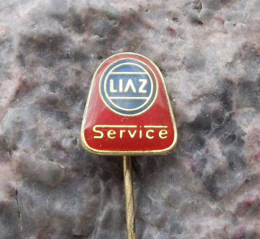 Antique LIAZ Truck Lorry Manufacturuer Czechoslovakia Service Centre Pin Badge - Badgecrazy