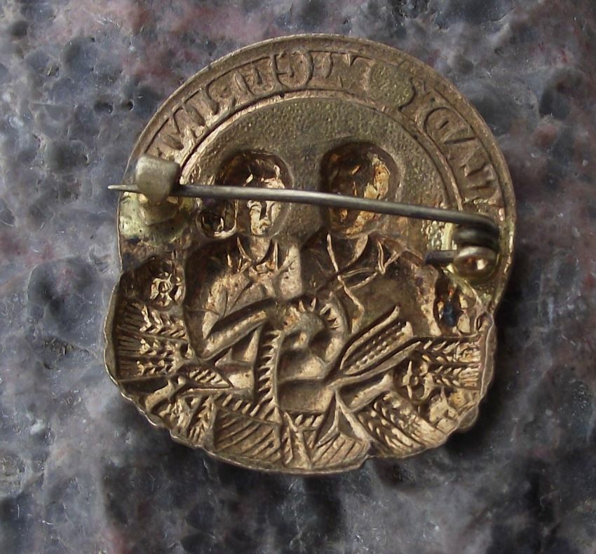 Antique Young Michurin Biologist Botanist Soviet Union Youth Award Pin Badge - Badgecrazy
