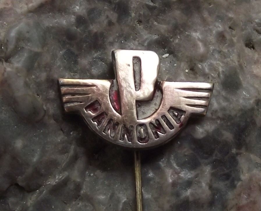 Antique Pannonia Hungary Classic Motorbike Motorcycles Moped Logo Pin Badge - Badgecrazy