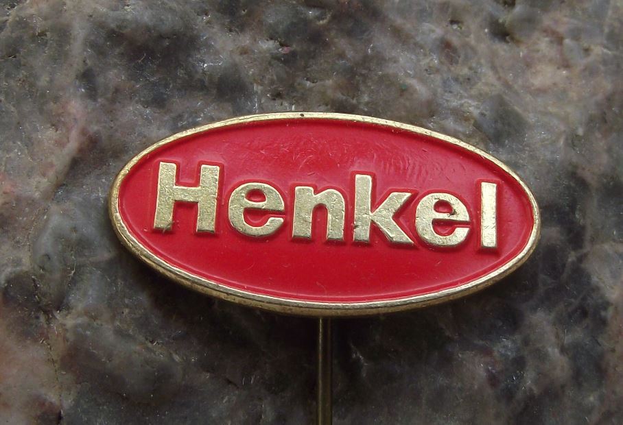 Antique Henkel AG Chemicals Firm German Consumer Goods Company Pin Badge - Badgecrazy
