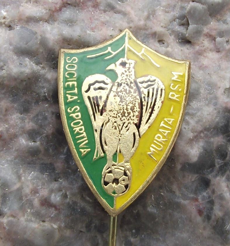 Antique S S Societa Sportiva Murata San Marino Football Soccer Team Pin Badge - Badgecrazy