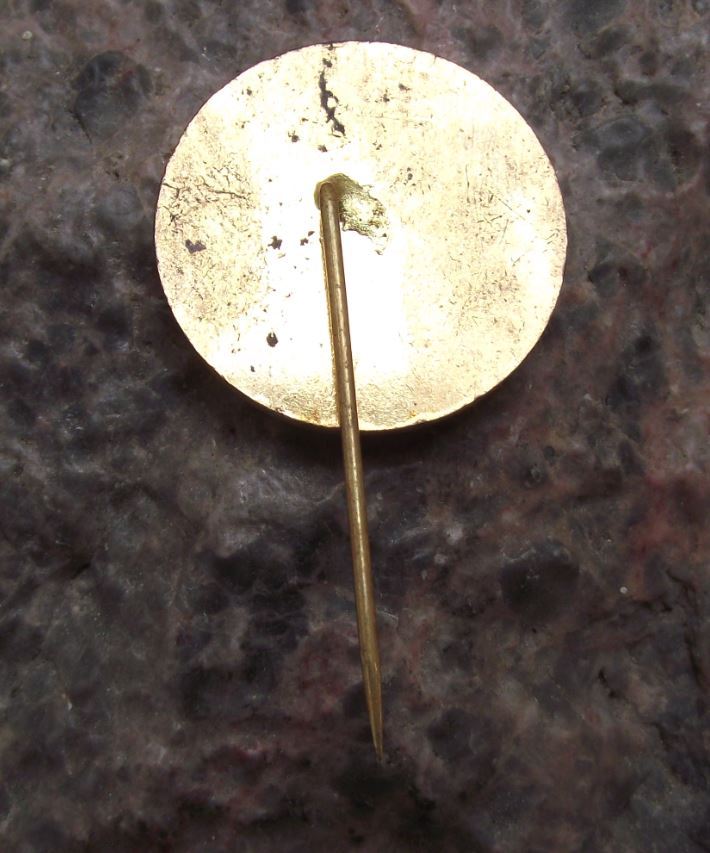 Czechoslovakia Film Export Company Lion and Star Logo 25th Anniversary Pin Badge - Badgecrazy
