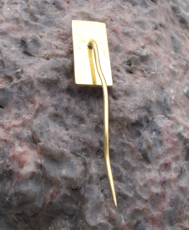 Vintage Svazarm Czech Symbol OK Army Reserve Military Radio Operator Pin Badge - Badgecrazy