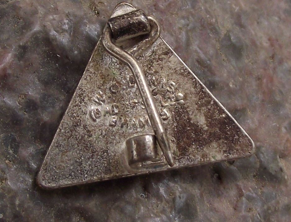 IYHF International Youth Hostel Federation Members Triangle World Pin Badge - Badgecrazy