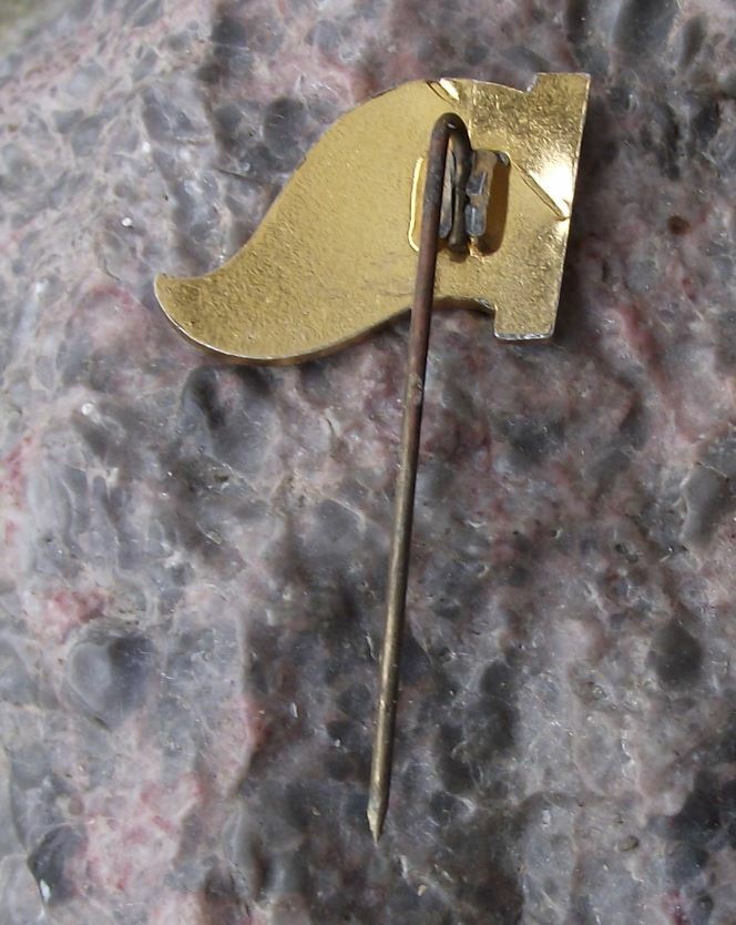 Antique Elore Forward Slogan Hungarian Young Pioneer Movement Scouting Pin Badge - Badgecrazy