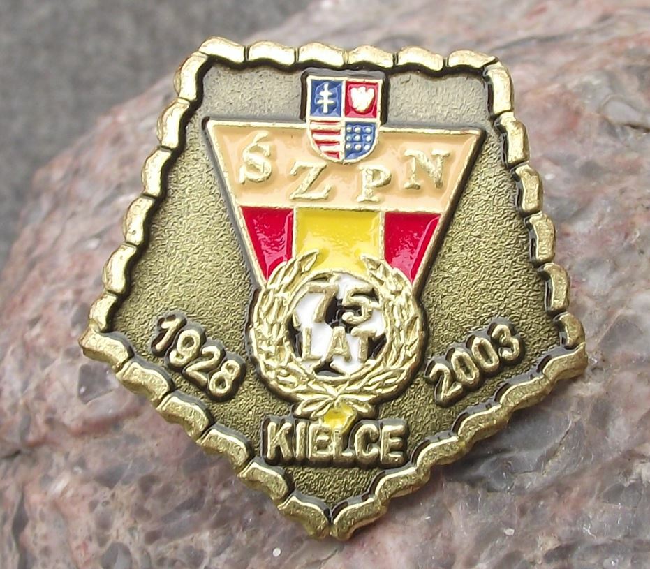 2003 SZPN Kielce Football Club Poland Polish Horse 75th Anniversary Pin Badge - Badgecrazy