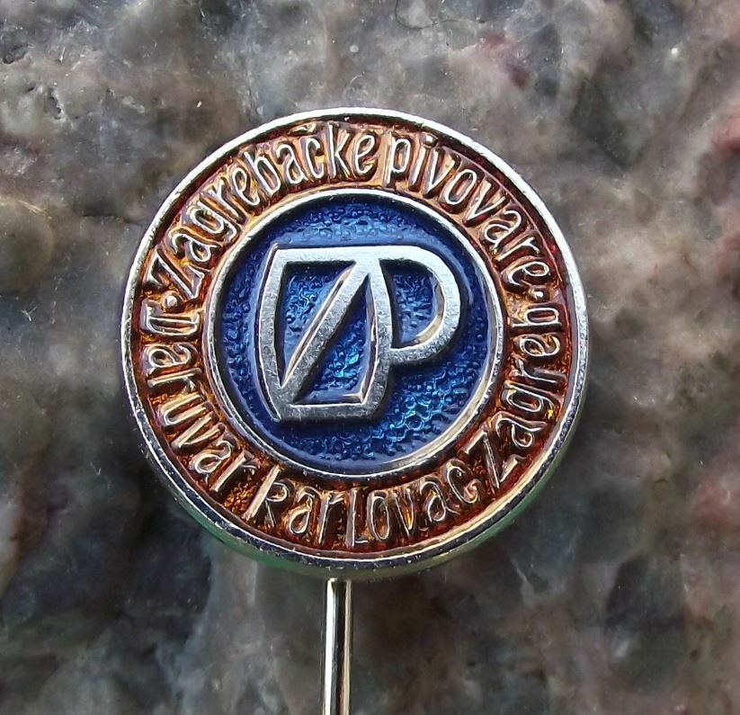 Antique Pivovara Brewery Daruvar Zagreb Croatia Lager Beer Pin Badge - Badgecrazy