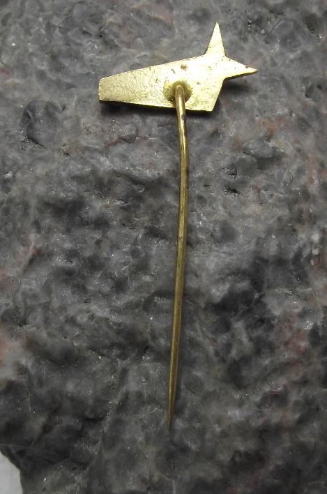 Antique Orion Star Czech Chocolate Bar Sweet Confectioner Company Pin Badge - Badgecrazy