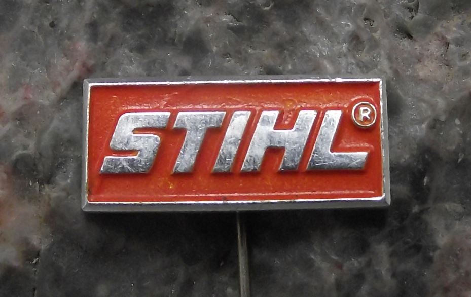 Vintage STIHL German Chainsaw and Power Tools Manufacturer Engineering Pin Badge - Badgecrazy