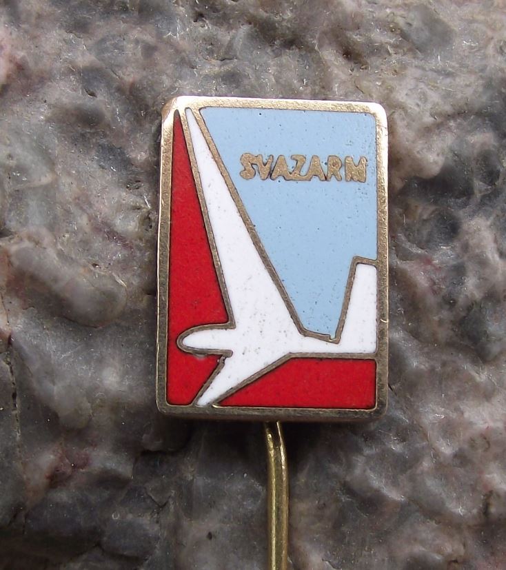 Svazarm Glider Gliding Club Youth Army Cadets Air Corps Aircraft Pin Badge - Badgecrazy