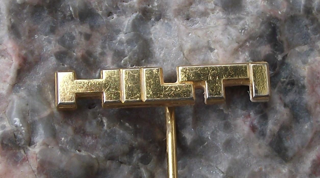 Hilti Power Tools Drills Hammers Construction Company Logo Advertsing Pin Badge - Badgecrazy