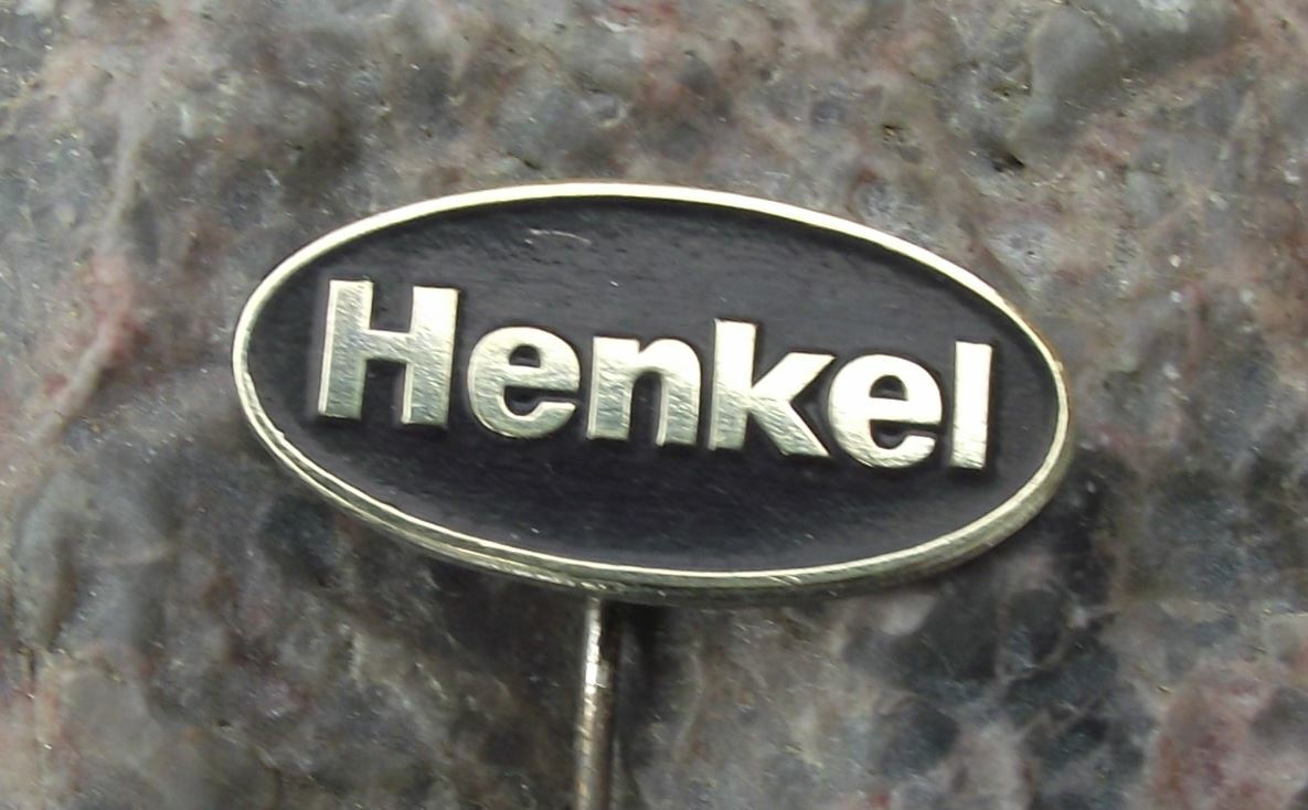 Antique Henkel AG Chemicals Firm German Consumer Goods Company Pin Badge - Badgecrazy