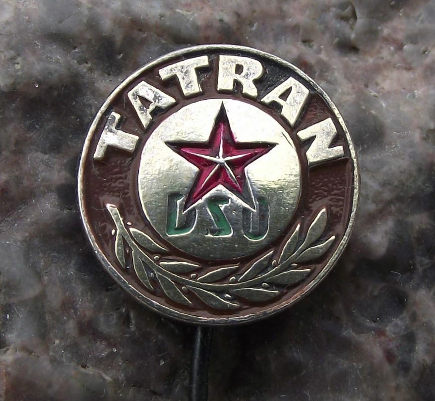 Antique Tatran DSO Czechoslovakia Football Soccer Club Red Star Pin Badge - Badgecrazy
